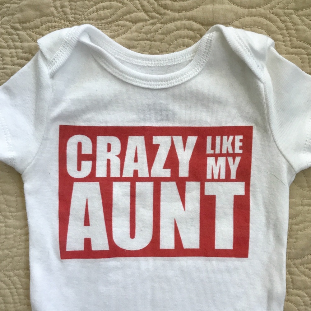 Carter’s Bodysuit with Custom Screenprint - Picture 2 of 5